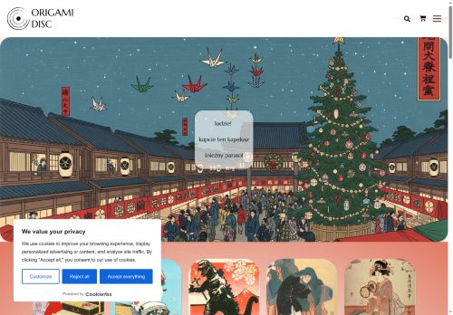 Origami Disc – Mateusz Jan Łysiak